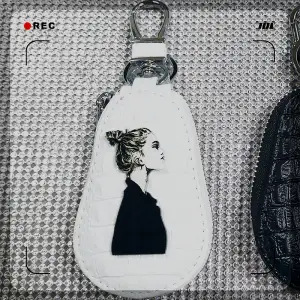 (리틀 시스터) 조롱박 흰색 키 가방