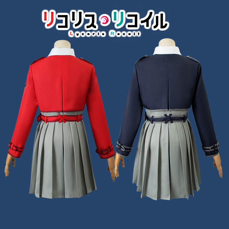 Lycoris Recoil Jinmu mil haz cos ropa muy por encima Jinnai Cosplay anime de las mujeres