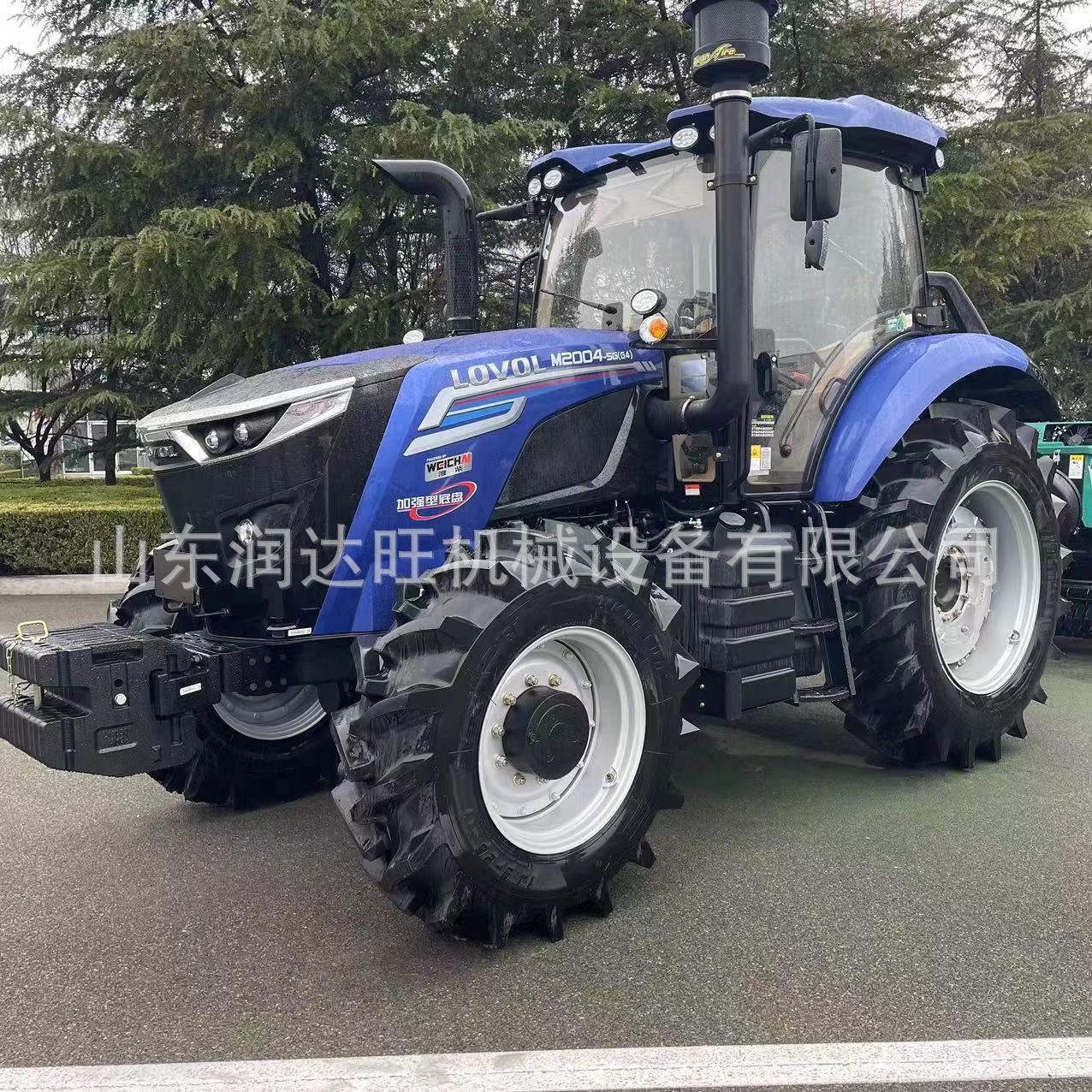 24款第四代雷沃欧豹M2004-5G拖拉机 大型潍柴TC桥加强底盘拖拉机