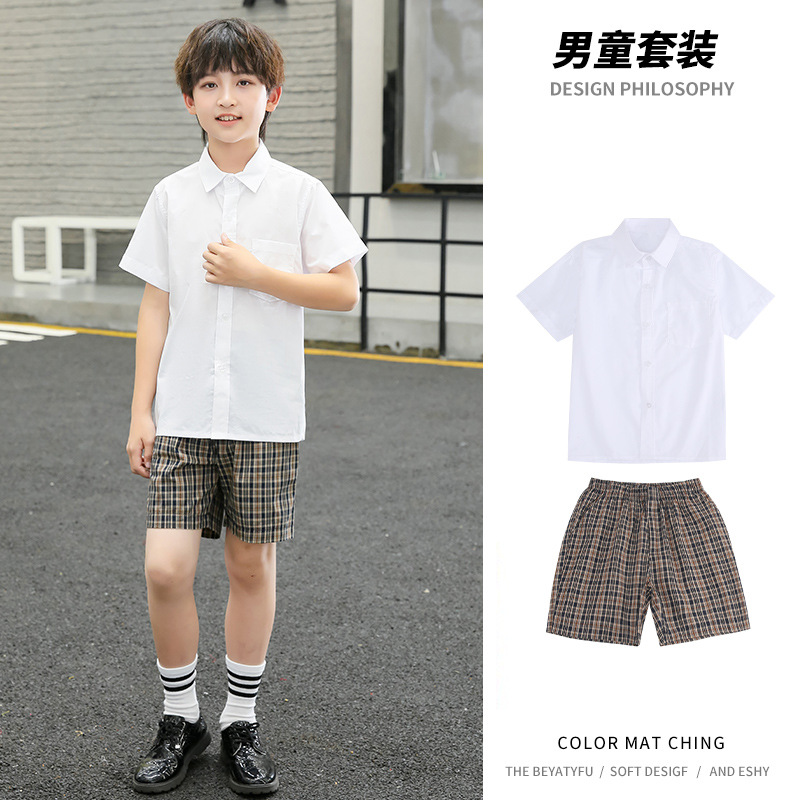 Men's summer shirt + shorts (including bow tie) / 115 yards