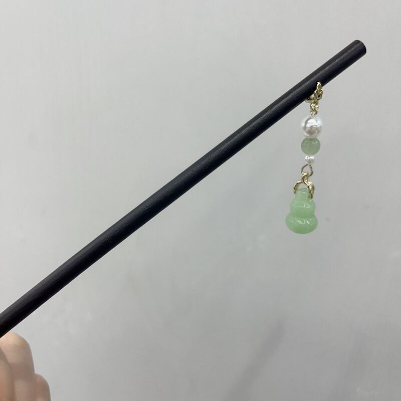 古风高级感黑色檀木发簪女流苏新中式簪子盘发神器发钗簪子苏州|undefined