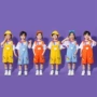 儿童小学生幼儿园拉拉队演出服