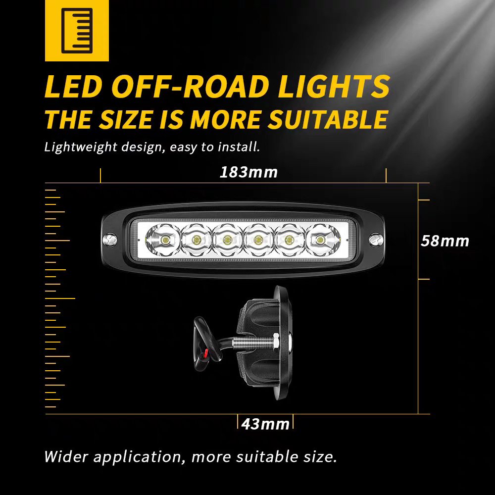 Motorcycle Modified Spotlight Three-inch Motorcycle Work Light Car Spotlight Car Headlight High Power