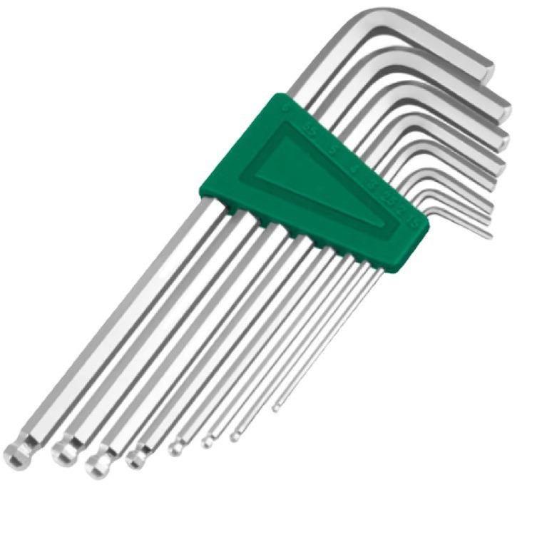 批发7PC8PC内六角扳手全套T型球头扳手公制直排英制加长花扳手