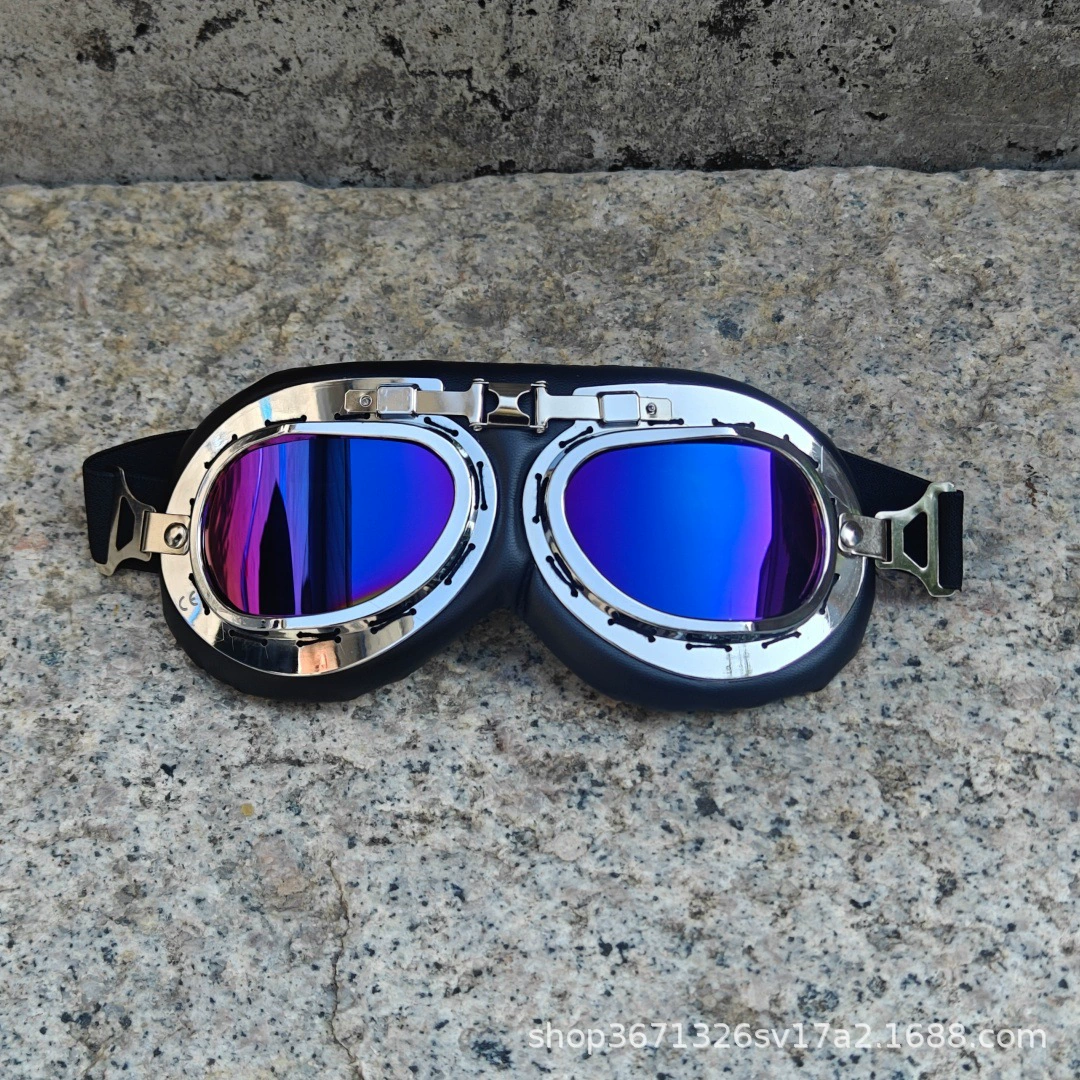 Ретро Harlecading очки для езды на мотоцикле очки электрический шлем украшения на открытом воздухе спортивные очки