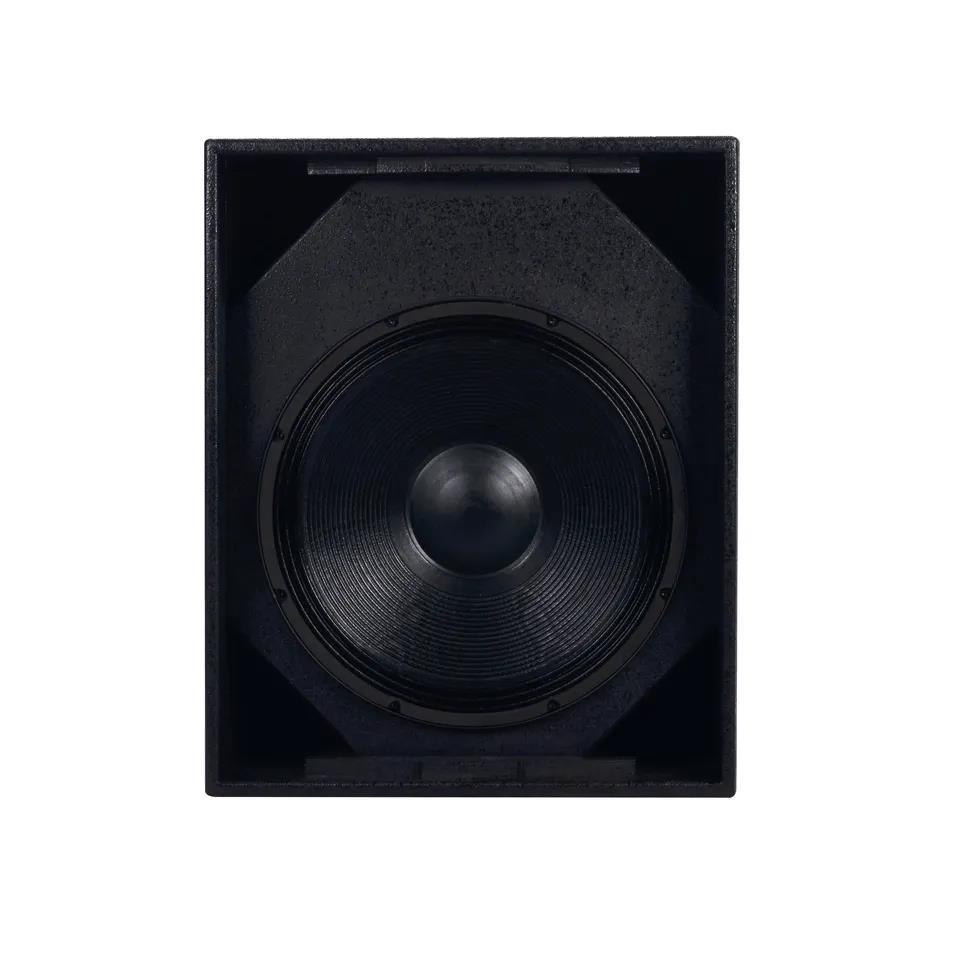 Fábrica de altavoces de 18 pulgadas del sistema de sonido profesional 3200W subwoofer DJ al aire libre modelo S18