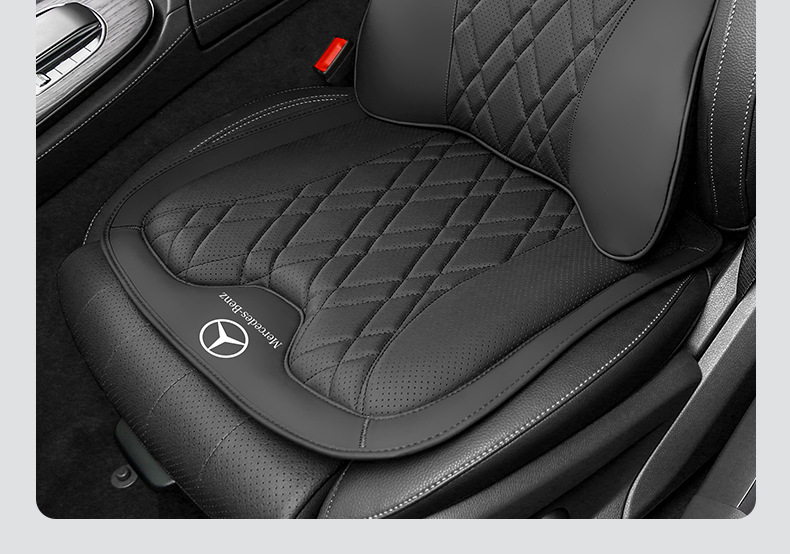 24 models of Mercedes-Benz seat cushions for the new E300L/GLC/E-Class C260L/b/mlA200L, with lumbar support and headrests in the same color as the original car