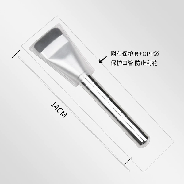 One-word foundation brush [protective case + opp bag] high-quality model