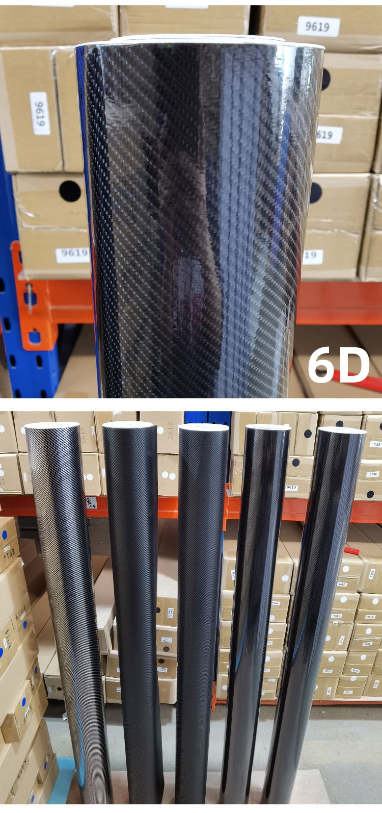 Wholesale 2D Car Carbon Fiber Stickers 3D4D Car Interior Decoration Film 5D6D Thickeneded Body Anti-Scratch Carbon Fiber Film