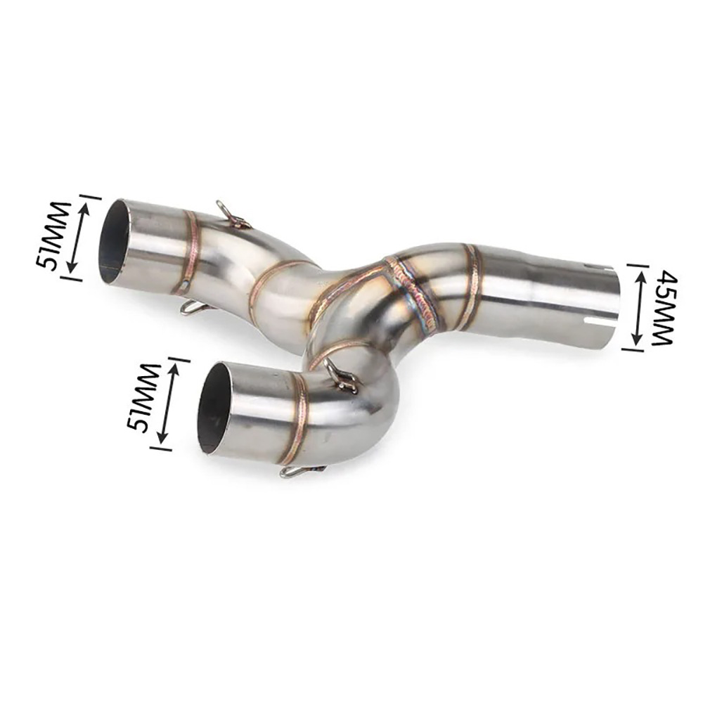 Motorcycle modified exhaust pipe fried street double exhaust Benali Huanglong 600/TNT600/BJ600 lossless