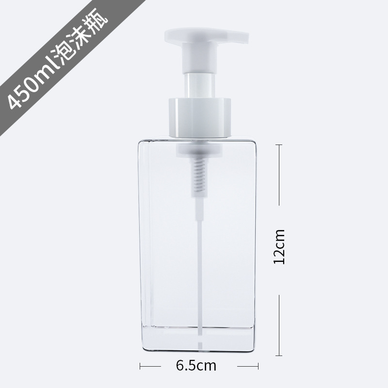 泡ボトルプッシュ式泡立て瓶シャンプー入浴剤分装収納瓶ムース発泡瓶手洗い液瓶|undefined