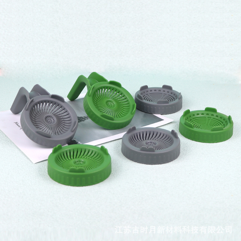 Cross-border hot sale pp food grade germination cover 86mm seed germination tank filter mason tank color germination cover