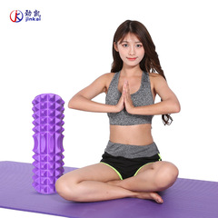 Yoga foam roller, muscle relaxation mace, massage roller, fitness eva hollow yoga column factory direct sale