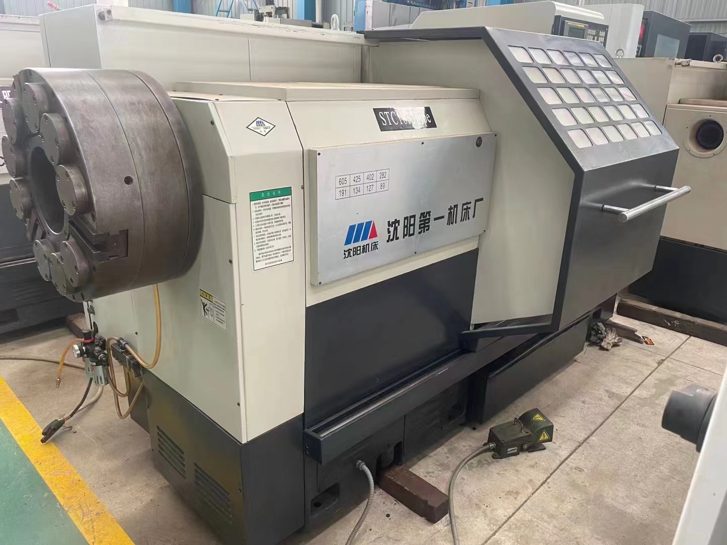 转让二手沈阳STC1835pipe管子螺纹车床二手1835管子螺纹车床
