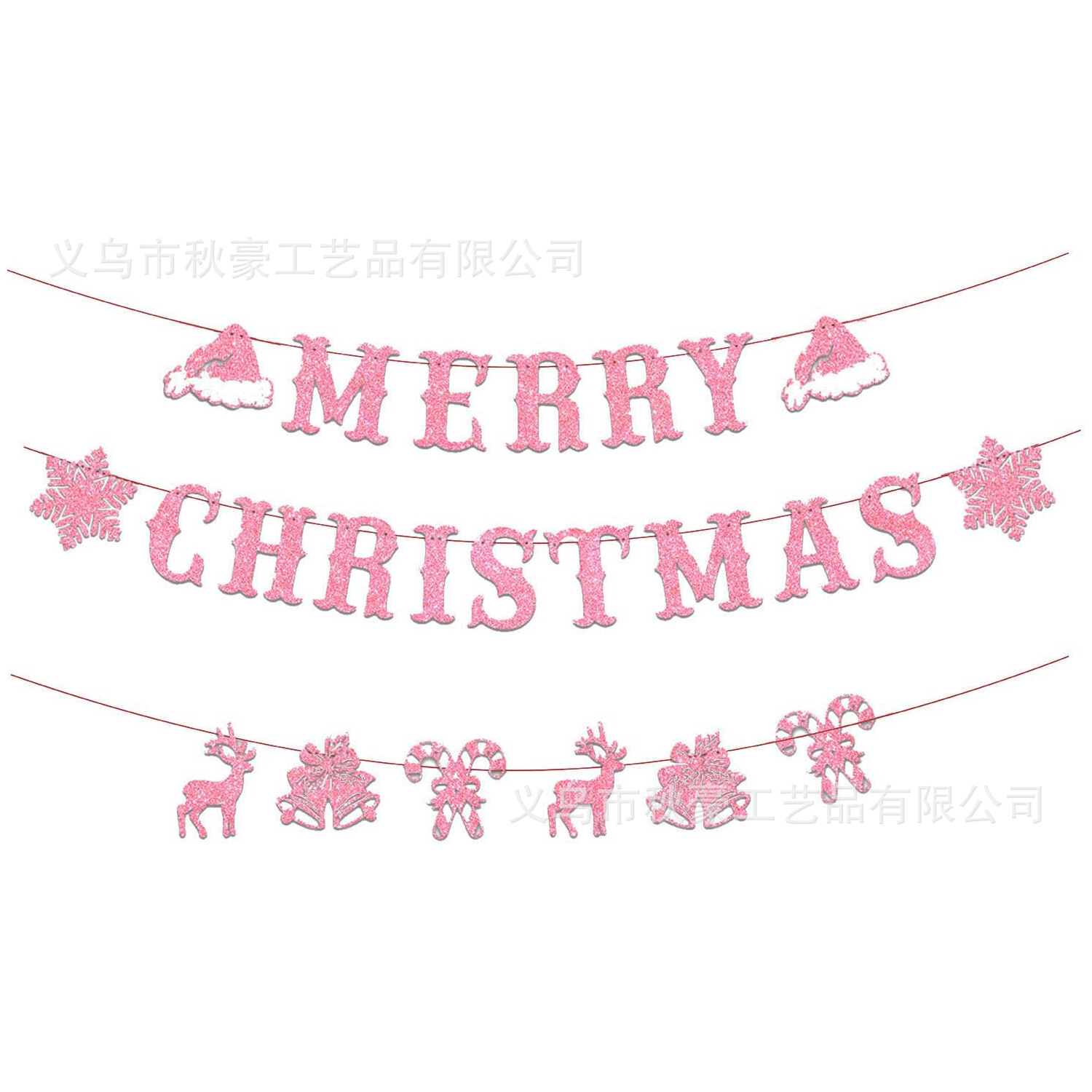 Bandera de la bandera de la bandera de la decoración de la fiesta de invierno de invierno de la bandera de la decoración de la fiesta feliz de la Navidad suministros de decoración