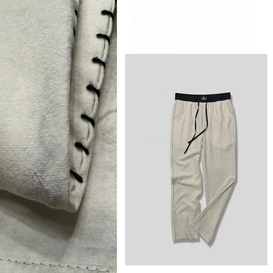 Summer universal breathable cool comfortable solid design trousers…