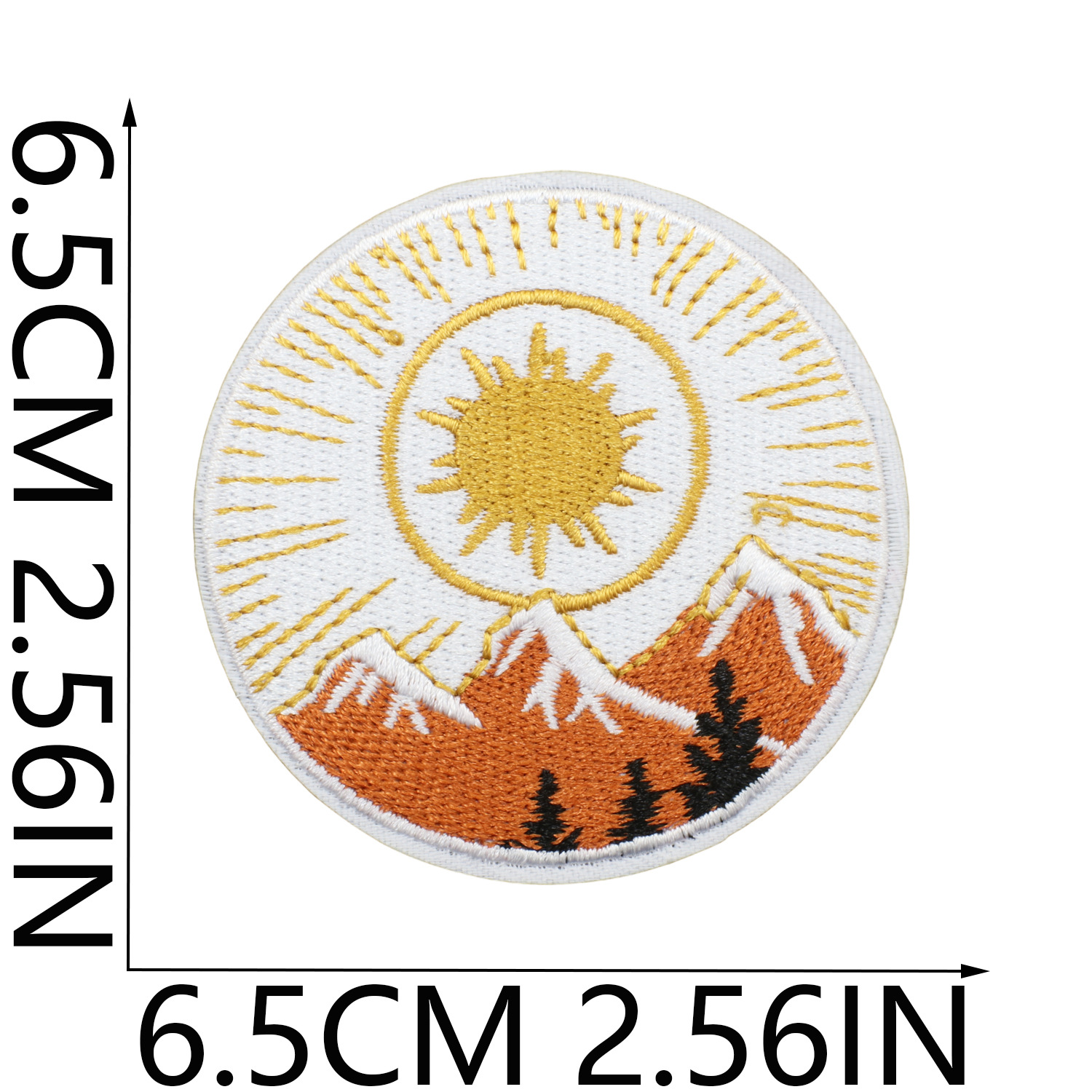 3g Weight Clothing Sticker Patches Classification 1 Piece, 1 Set Quantity Dacron thread Material Sun Pattern Casual, Elegant, Simple Style Style Embroidery Craft 1 Piece 1 Set Casual Elegant Simple Style Sun Dacron Thread Clothing Sticker Patches 8