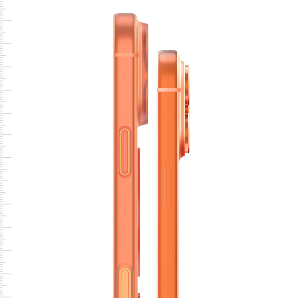 Fábrica de origen para iphone17promax ultra delgado PP esmerilado magnético verdadero caso de teléfono magnético no amarillo