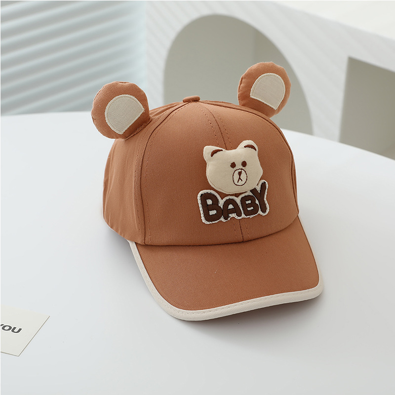 Sombrero infantil primavera y otoño delgado sombrero de pato para niños sombrero de verano sombrero de béisbol de niña encantadora