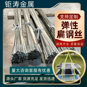 [广东镀锌扁钢丝批发 衣物晾晒篮适用 弹性钢丝厂家]