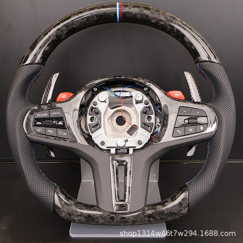The Steering Wheel Is Suitable for Bmw 340I F11 F02 F12 G82 F06 540I M4 Forged Carbon Fiber Model