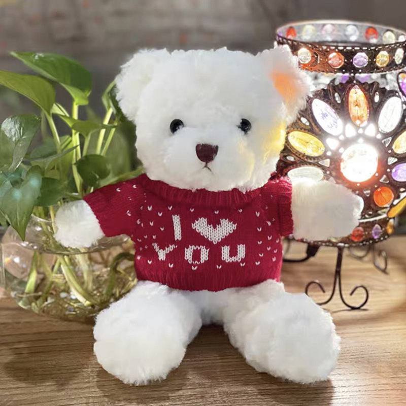 Oso de peluche Osito Muñeca Muñeca Muñeca de trapo Juguete de peluche Día del niño Día de San Valentín chino Regalo de cumpleaños femenino