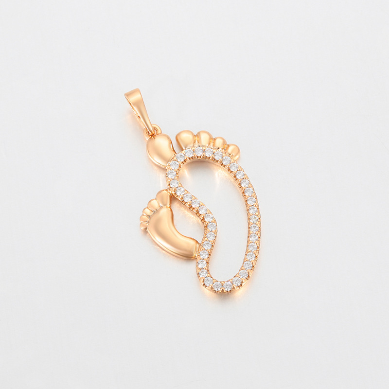 Chapado en 18k (colgante único sin cadena)