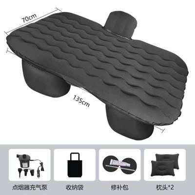 the Manufacturer, Custom Sample Production, Vehicle-mounted inflatable bed - s-black-with-split-round-pier