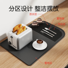国境を越えて運転手のシリコンパッドを吐くトースターの大型コーヒーマシンパッドのコーヒーマシンバーカウンター多機能アスファルトマット