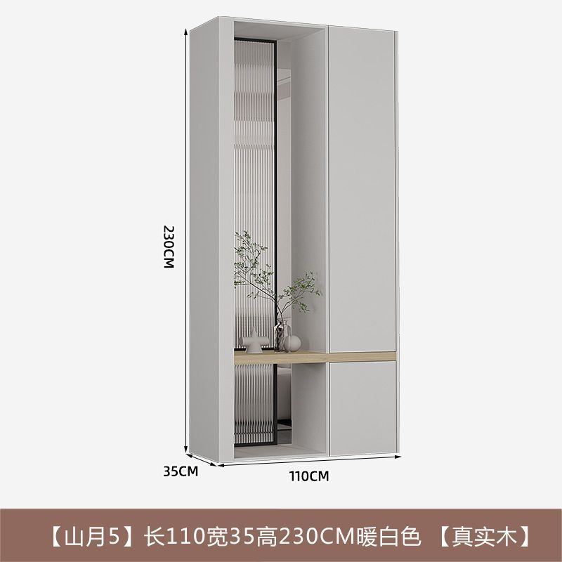 Jihuiyuan ファッショナブルな玄関キャビネット靴キャビネット一体型収納キャビネットシンプルモダンなリビングルームスクリーンパーティションライト高級スタイル|undefined