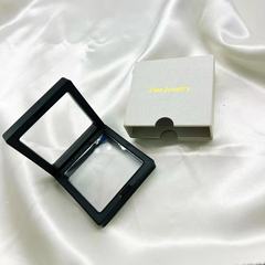 單買不發貨需搭配飾品發貨 收納盒透明防氧化懸浮盒防氧化首飾盒