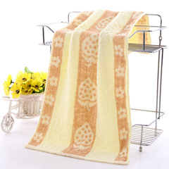 Towel 80g jacquard wedding gift return gift for adults soft and absorbent household face wash towel mushroom towel batch
