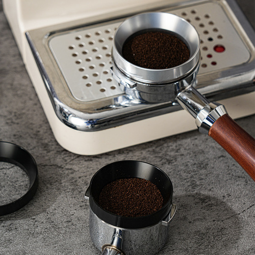 Powder ring, espresso machine with magnetic powder dispenser, powder ring, anti-flying powder fixing ring 51/53/58mm supporting equipment