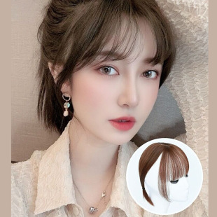 3d Air Bangs Wig Cyber Celebrous French Bangs Patch Invisible Traceless Head Reissue Female Fake Bangs