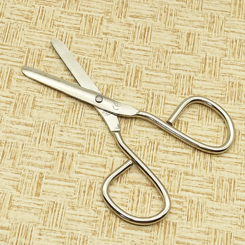 Supply disposable round and straight head bandage scissors, carbon steel wire scissors, first aid kits, bandage cutters