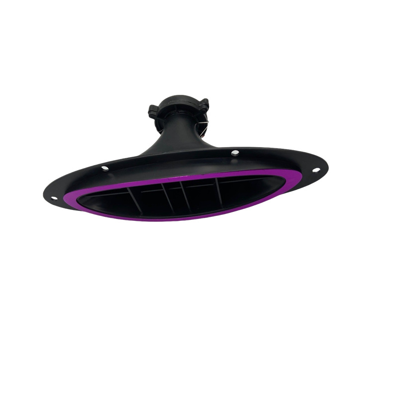 Fábrica al por mayor caja de escenario cuerno colorido cuerno de luz con luz cuerno piezoeléctrico cuerno con luz redonda cuerno