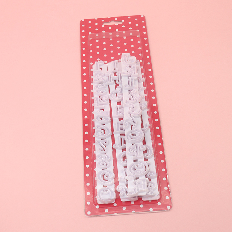 4pcs26 alfabeto impresión molde pastel galleta fondant decoración hornear bricolaje hecho a mano suministros