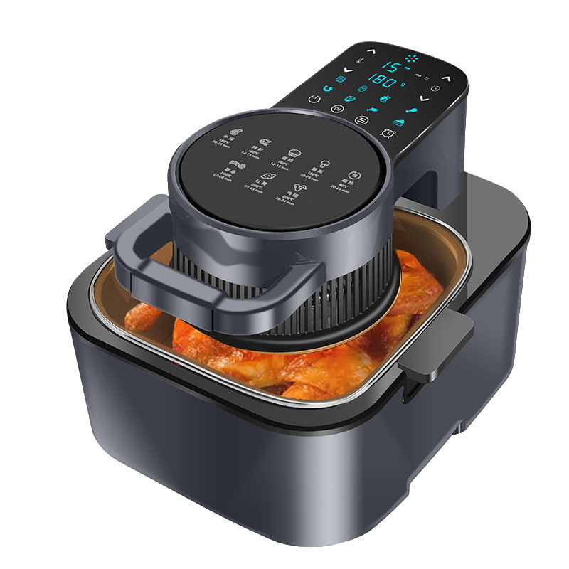 YM-08A 에어프라이어 [9L 블랙 스마트 모델]