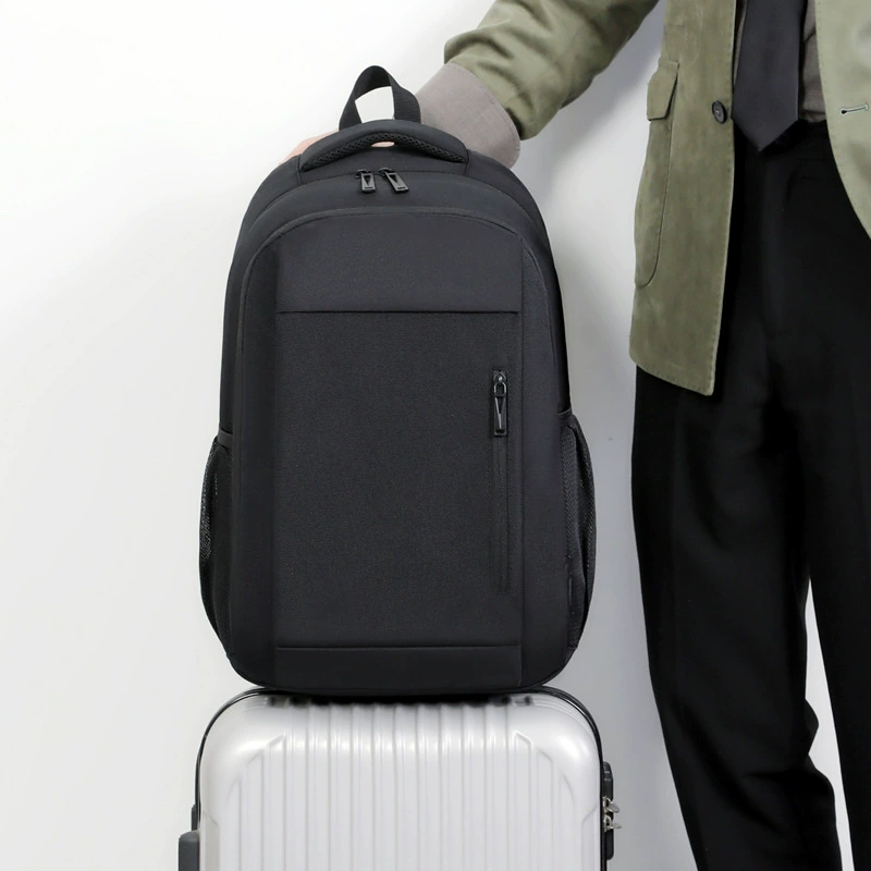 Universal capacious backpack, travel bag, laptop, business version, wholesale