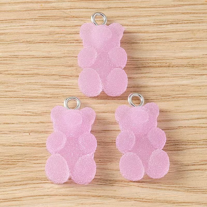 Pendant Jewelry Making Type 1 Piece Plastic Resin Heart Shape Pendant