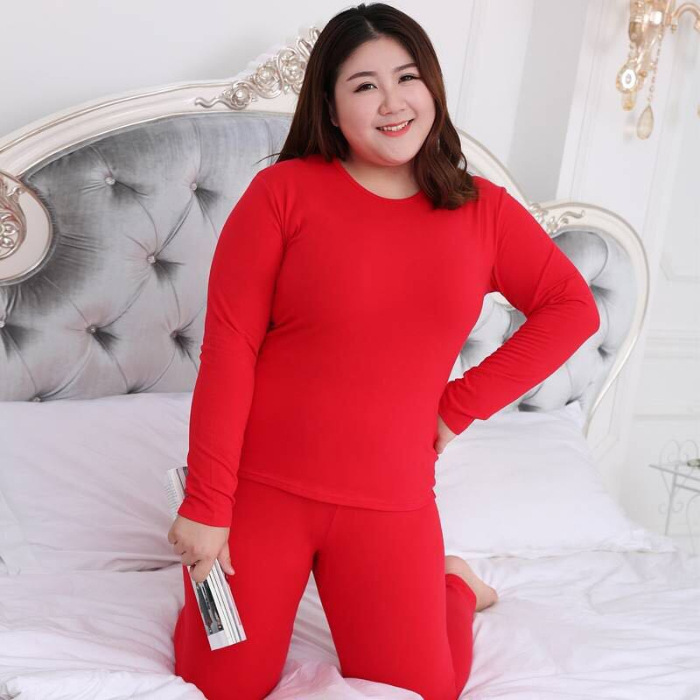 Mayorista calentamiento ropa interior de mujer de color sólido grasa MM aumento de peso pantalones de abrigo de tamaño grande rascar cabello delgado de terciopelo de siete colores 240 jin