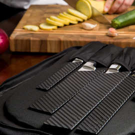 户外便携塑料刀套厨师菜刀瓜果水果刀通用刀套植绒刀鞘刀具保护套