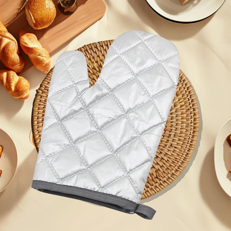 Fábrica directa personalizada muestra horno de microondas especial de alta temperatura cocina guantes de aislamiento de alta temperatura guantes resistentes a altas temperaturas