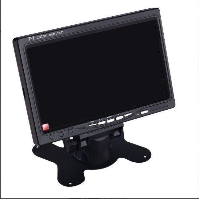 7inch Monitor High-Definition Digital Display Screen Wide Voltage 12-24V Universal Car Monitor