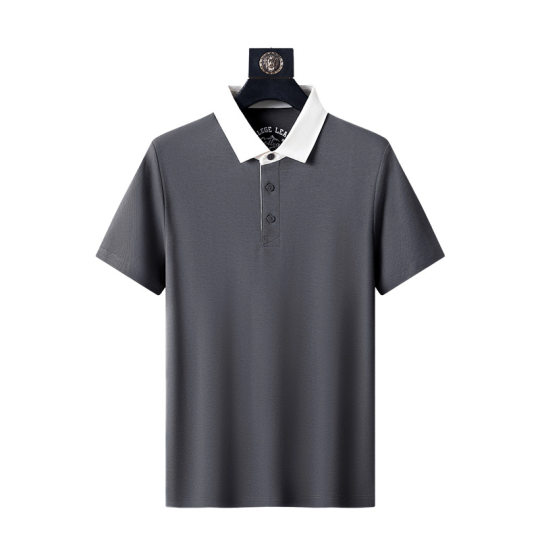 Polo Shirt Short-sleeved Men's Summer Casual Short-sleeved Polo Shirt High-end Business Men's Custom Logo Cool Top