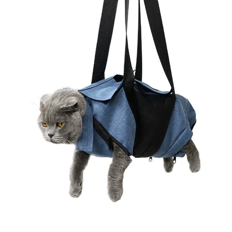 Amazon Новый Домашнее Животное Выходя Портативная Сумка Чистка Красота Сумка Для Животных Ткань Оксфорд Дышащая Сумка Для Кошек
