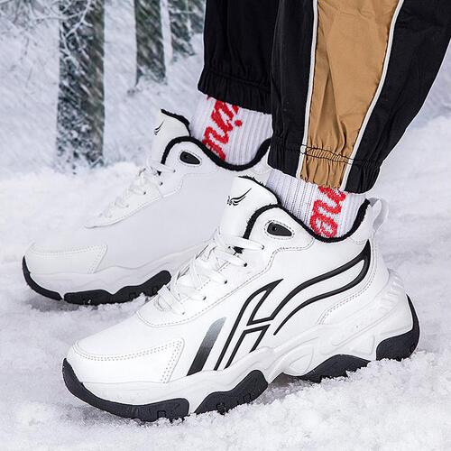 Stylish Fall New Men's Casual Sports Shoes Large Size Blue Thick Sole Stylish Breathable Father Shoes Trendy Shoes