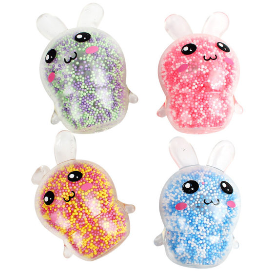 Little Rabbit Decompression Lamp for Girls, Cute and Luminous Decompression Toy to Vent and Heal Creative Birthday Gift