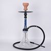 Amazon hot selling trumpet Arabic cigarette pot aluminum alloy oil painting wind and hot transfer water cigarette pot shiSha full set