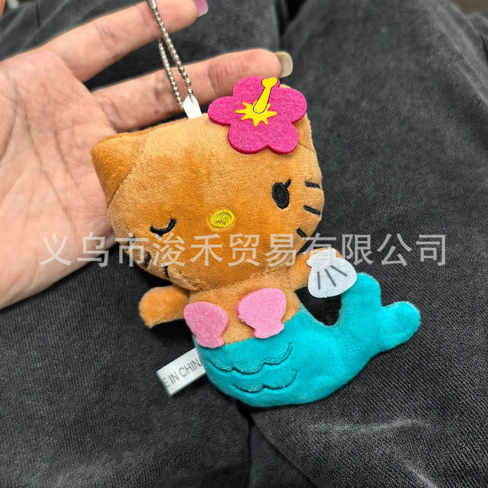 Amor hellokitty muñeca colgante llavero colgante bolsas de regalo bolsas de peluche lindo muñeca colgante lindo